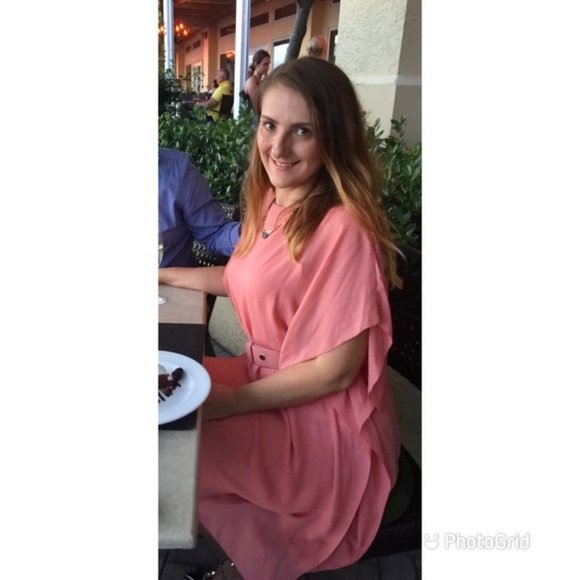 Halston Heritage kimono style knee length dress - Picture 16 of 16